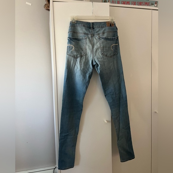 American Eagle Super Stretch Jeggings, size US 2 Long - Picture 2 of 2